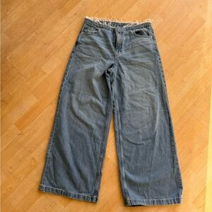 GAP Light Blue Baggy Mid Rise Jeans